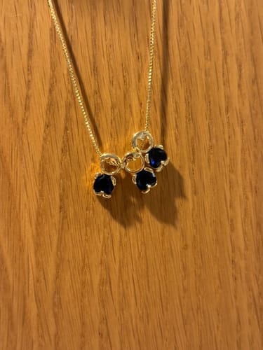 Customer photo review of Collar Personalizado de Hijos | Momlyra
