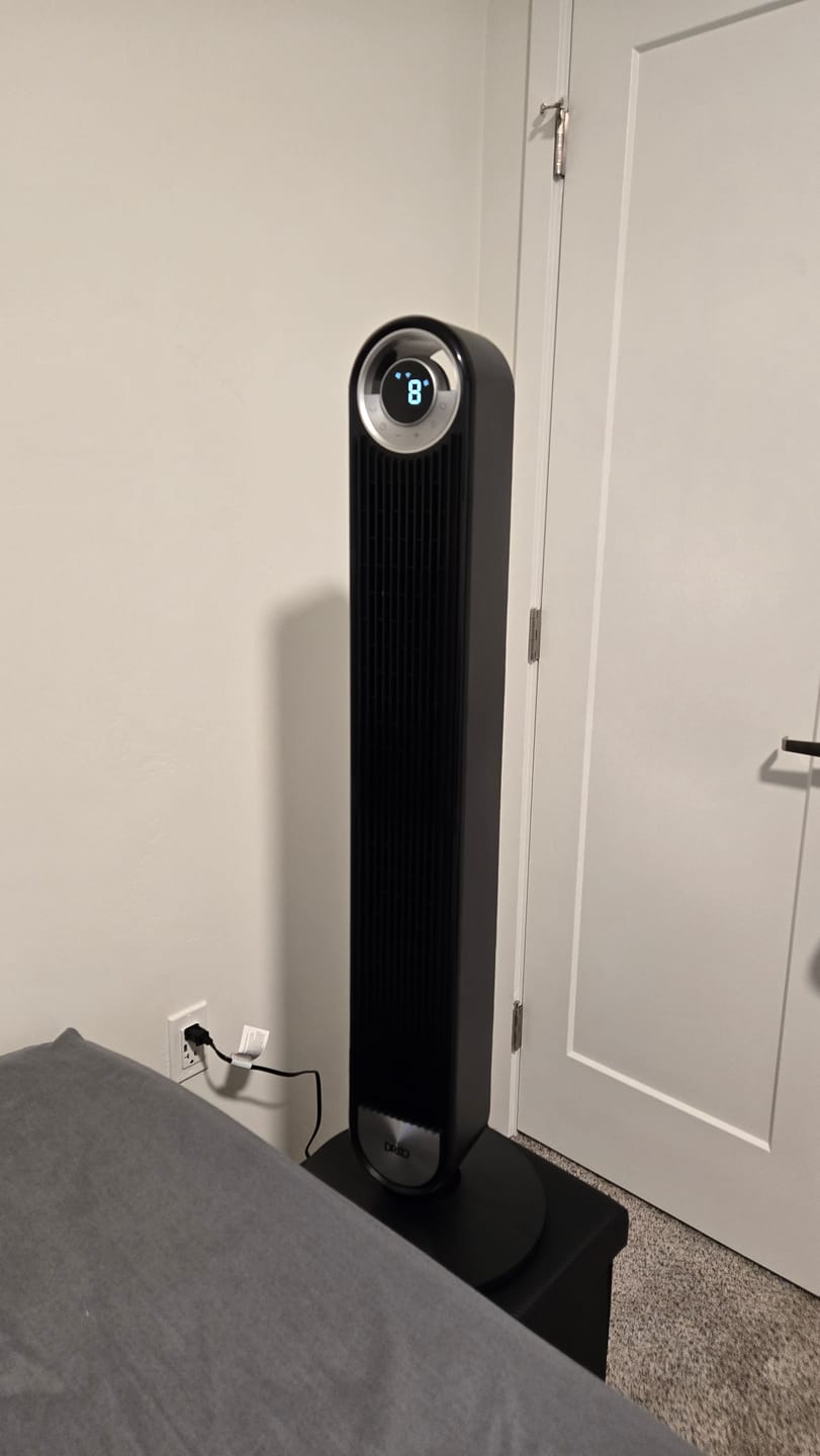 Customer photo review of Smart Tower Fan 519S