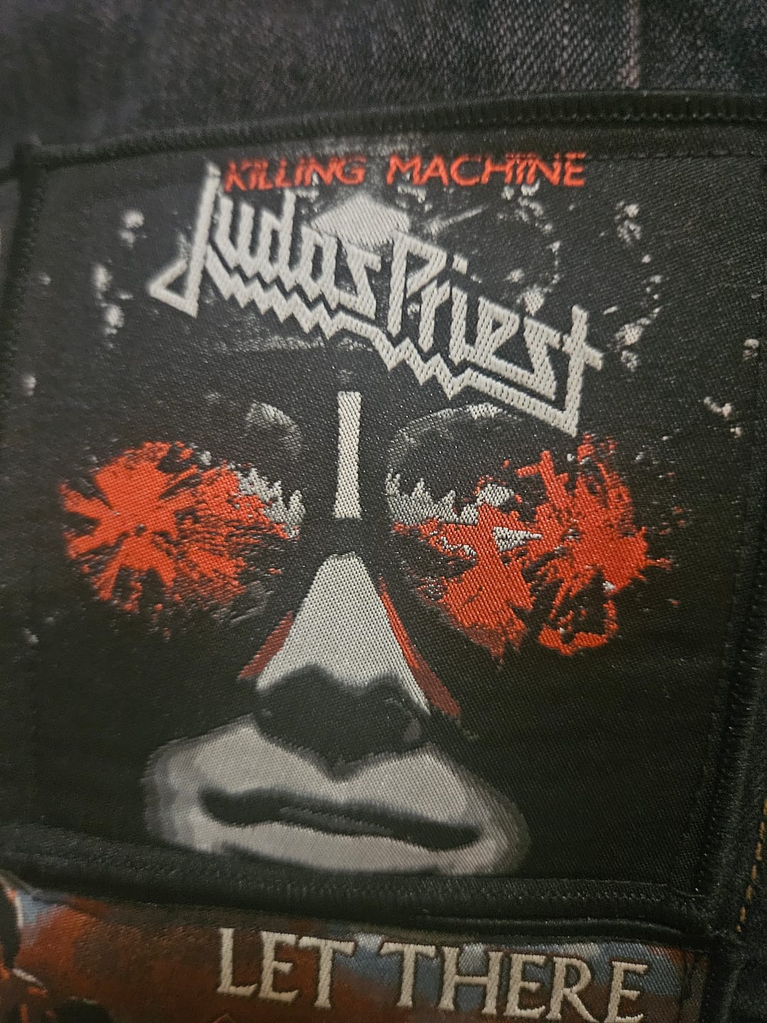 Customer photo review of Judas Priest - Killing Machine -  Square Patch
