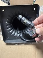 Customer photo review of RIRZ ARC | Modern Wired Outdoor Post Light