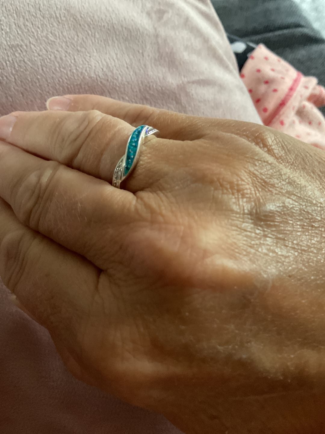 Customer photo review of Lasting Promise Ring