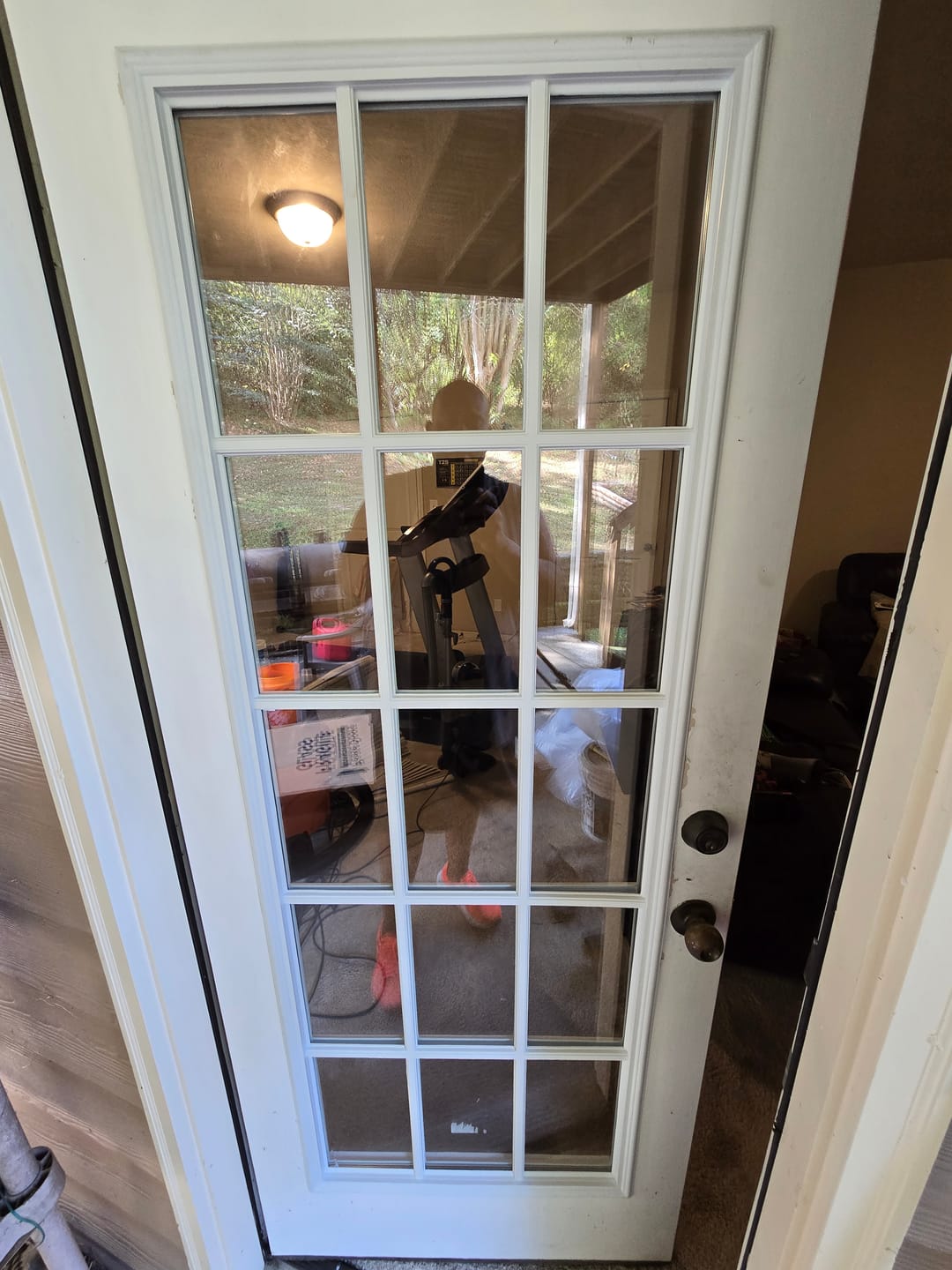 Customer photo review of Clear 15 Lite Glass and Frame Kit (Full Lite)