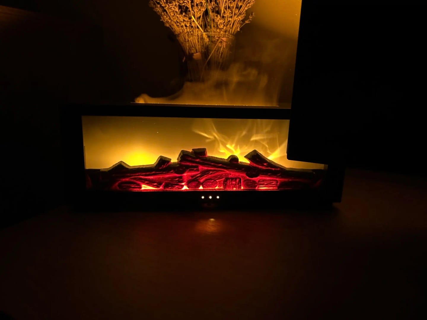 Customer photo review of Difusor con efecto chimenea