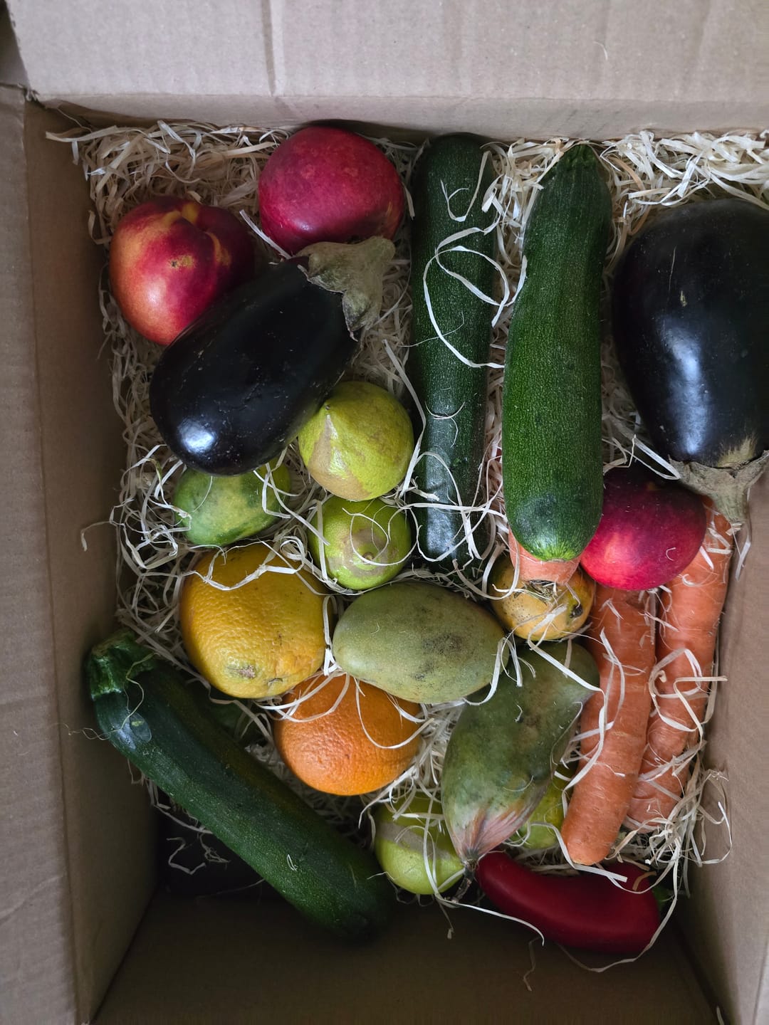 Customer photo review of Bio Obst & Gemüse Retterbox 5kg