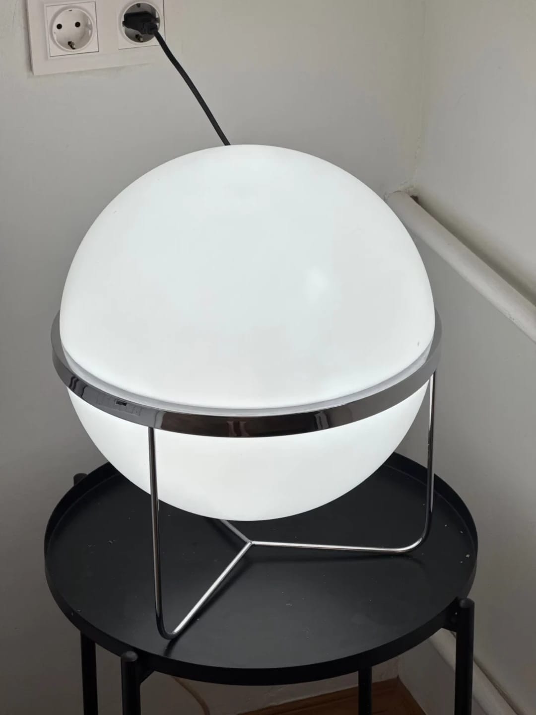 Customer photo review of Tiered Floor Lamp for Reading Nook, Steel, 45 to 120 cm