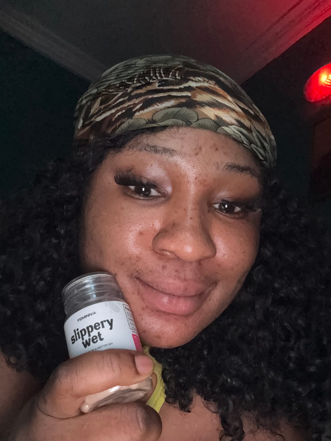 Customer photo review of SLIPPERY WET