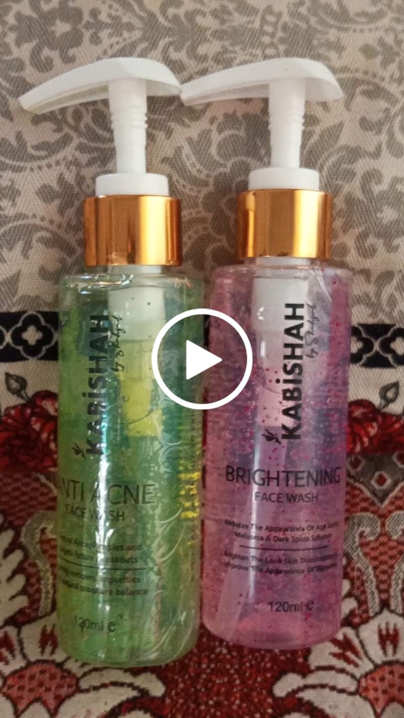 Customer video review of Face Wash Bundle: Clear & Bright Face Fusion