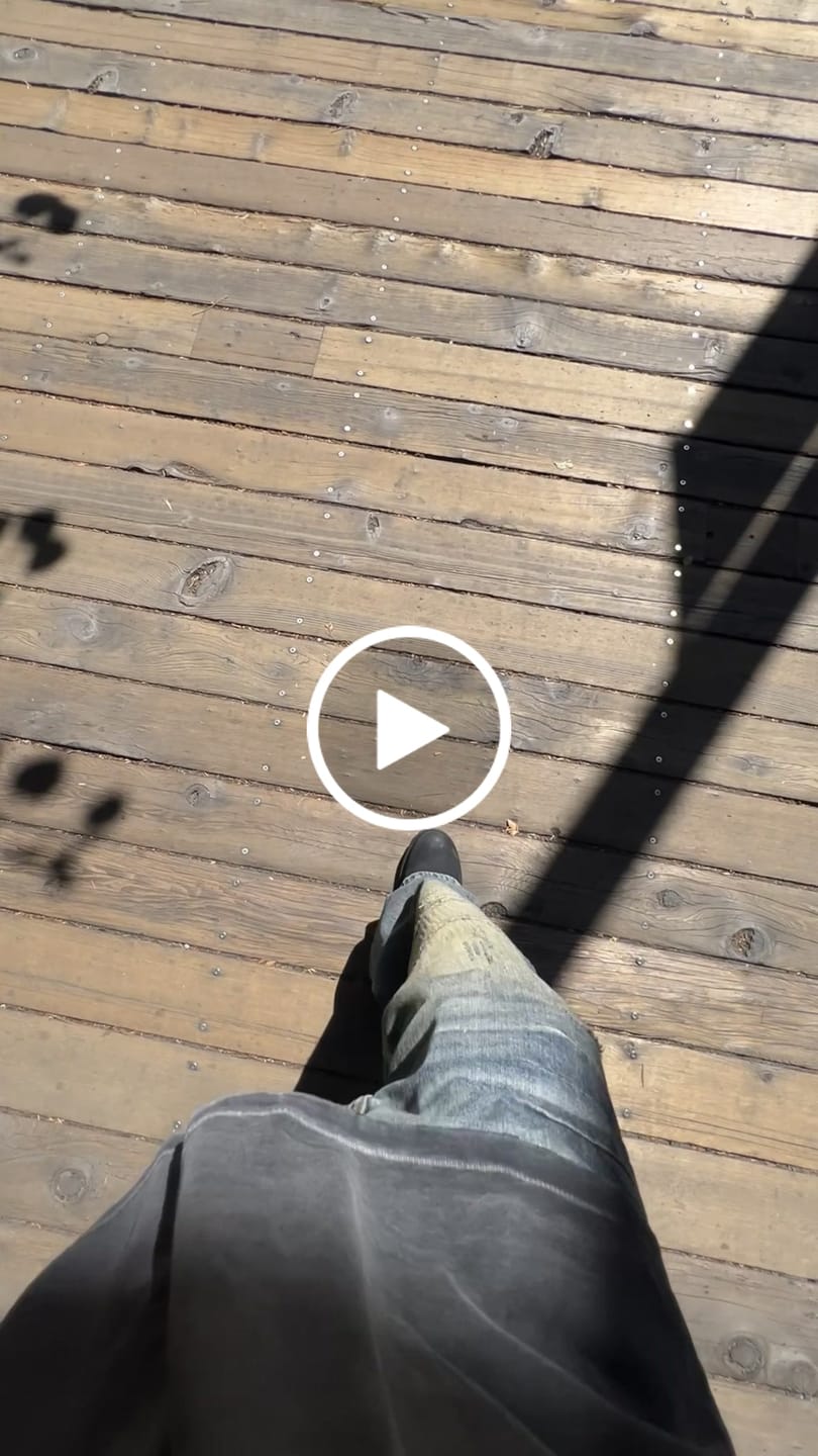 Customer video review of Scar Denim Sand Blue
