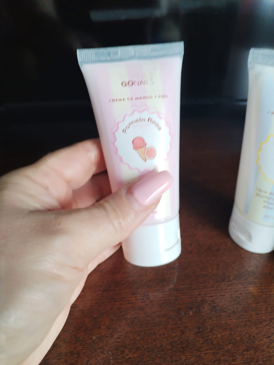Customer photo review of Crema de Manos y Pies - Pomelo Rosa