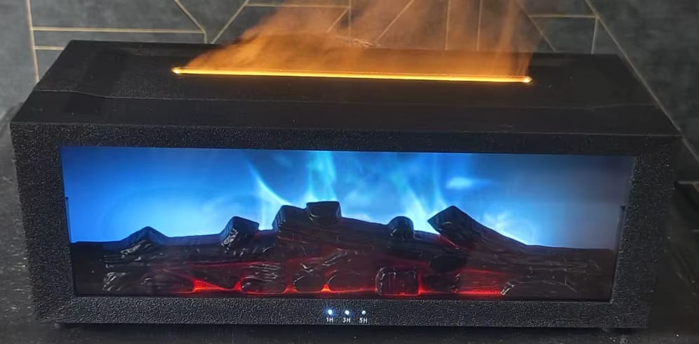 Customer photo review of Difusor con efecto chimenea