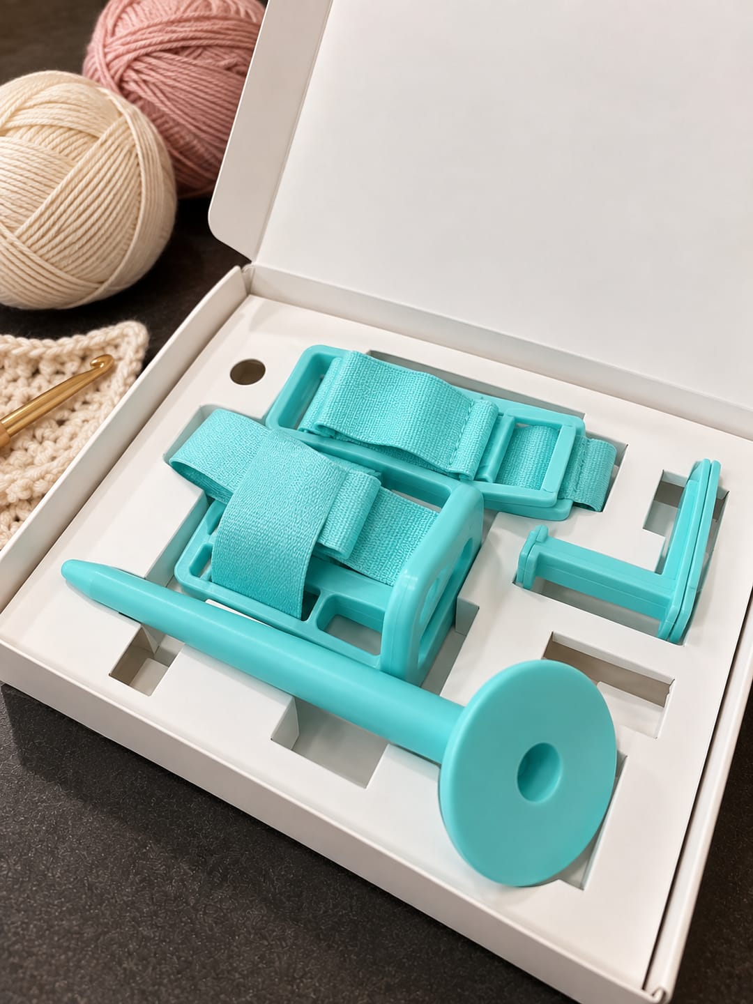 Customer photo review of Arm Holder YarnEase™