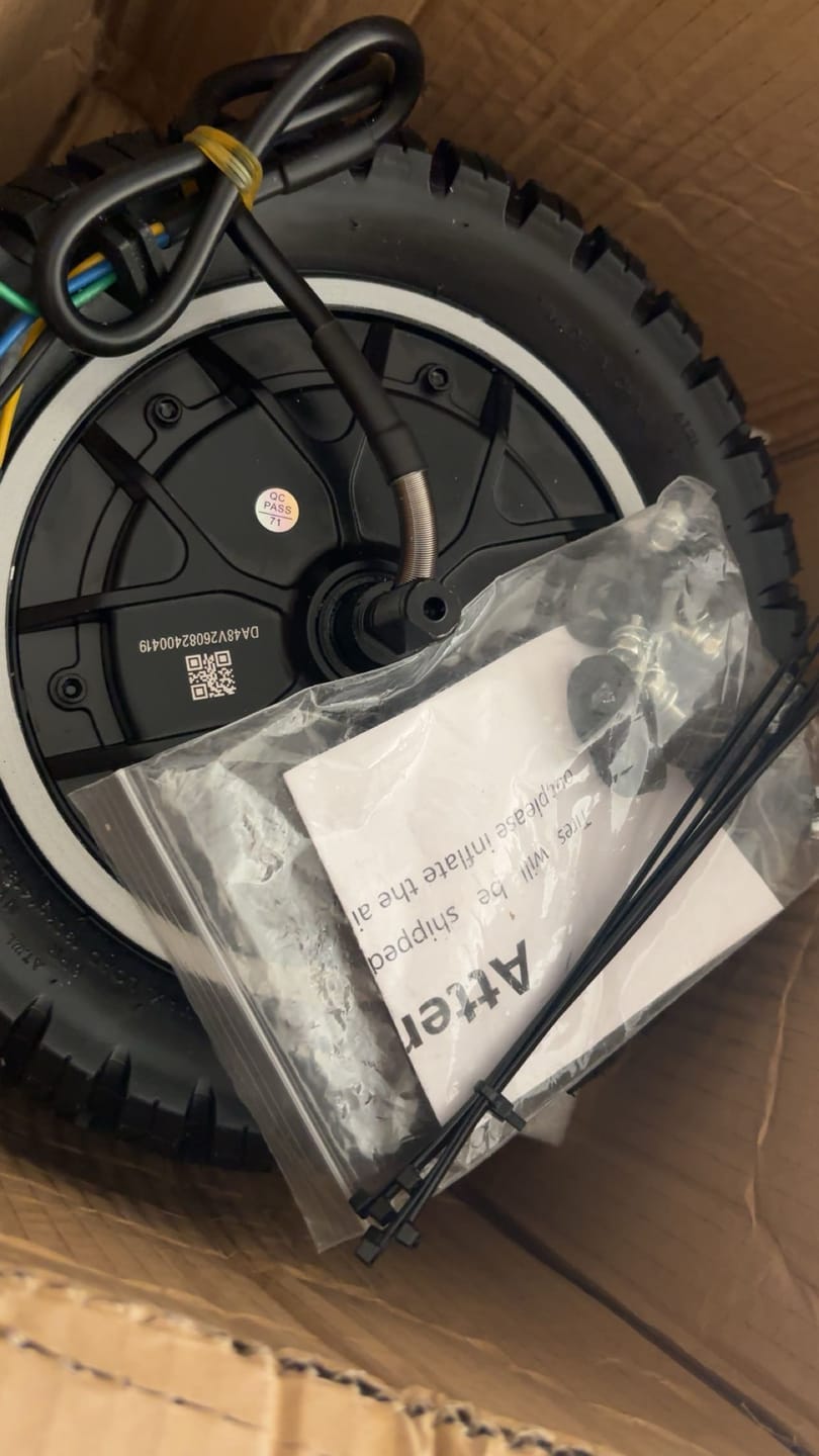 Customer photo review of T10 Rear Hub Motor Assembly (with Tire)