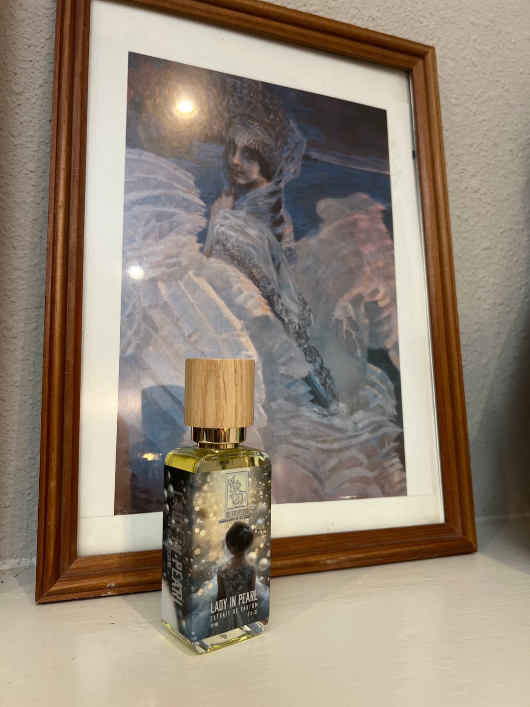 Customer photo review of Lady in Pearl