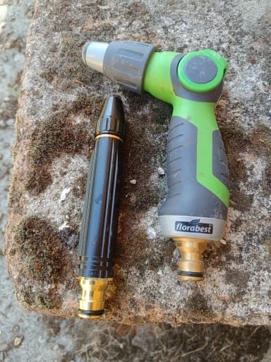 Customer photo review of Boquilla Para Manguera Ajustable | Limpieza y Riego