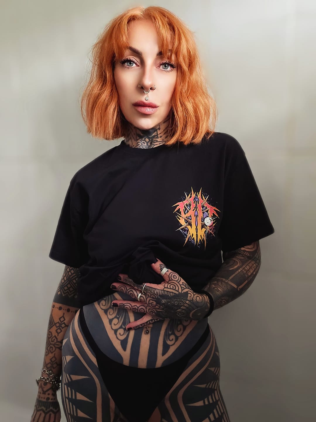 Customer photo review of 'DUALITY' TEE