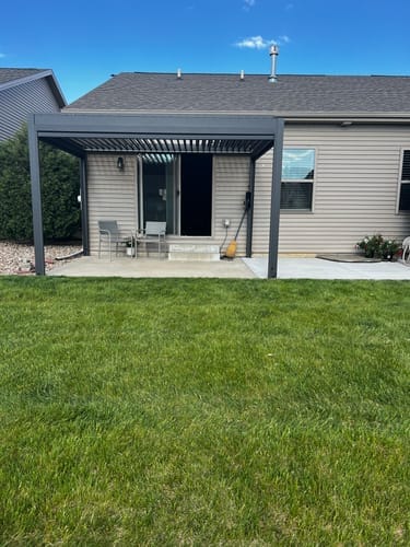 Customer photo review of FlexPatio POWER+ PRO Gen 2 Motorized Pergola