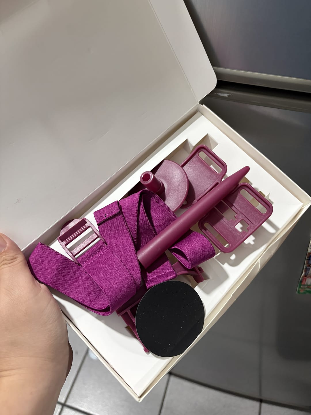 Customer photo review of Arm Holder YarnEase™
