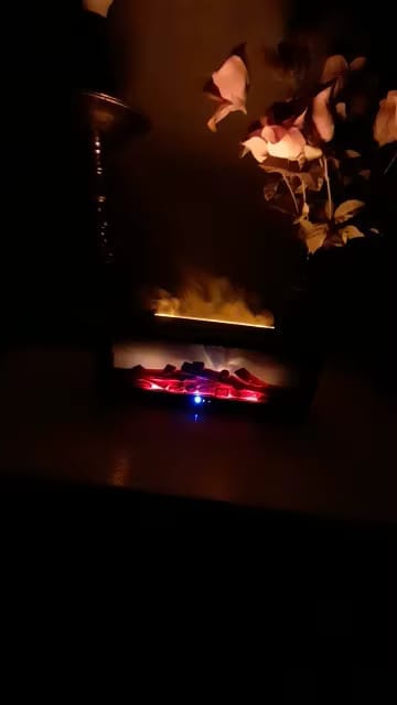 Customer photo review of Difusor con efecto chimenea