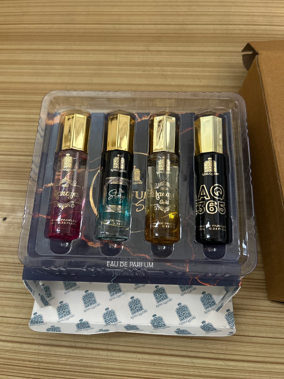 Customer photo review of Perfume Gift Set 4 Pcs Premium Perfume Spray