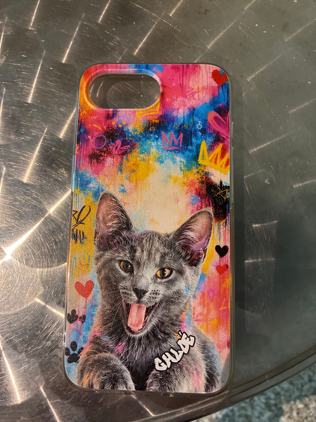 Customer photo review of Personalisierte Handyhülle - Graffiti