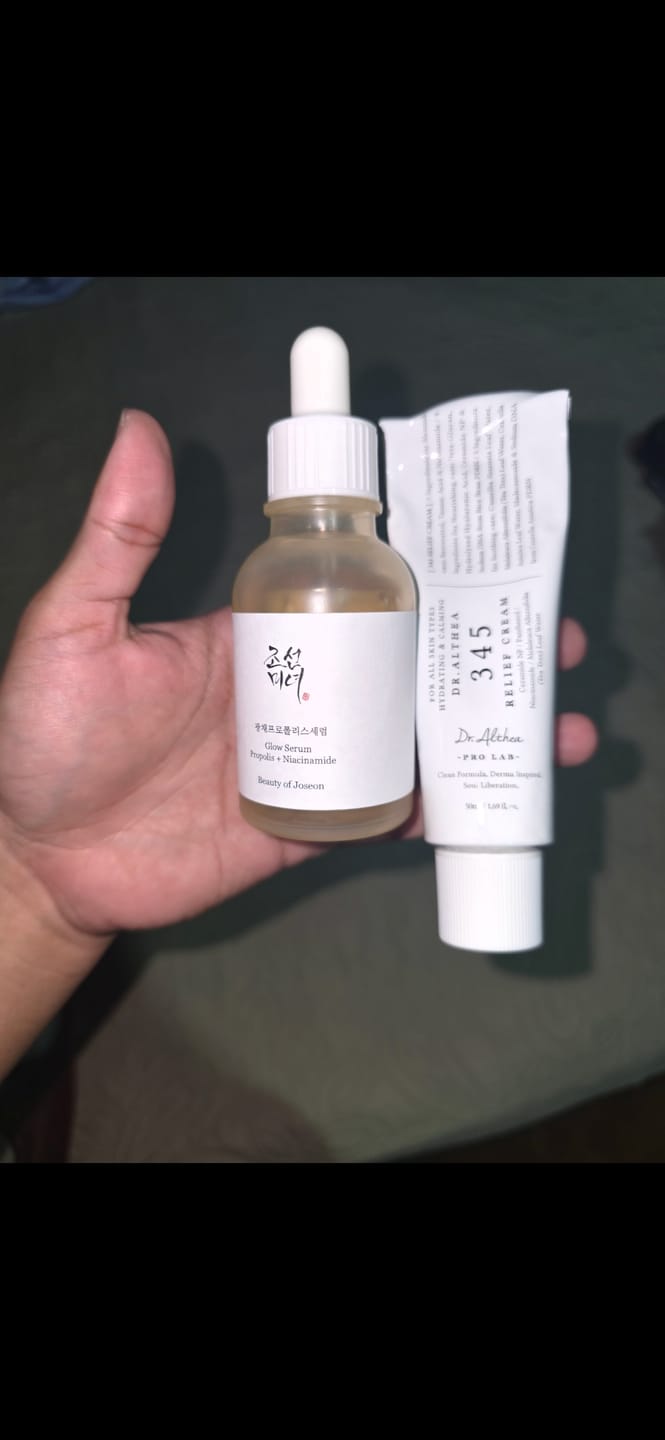 Customer photo review of 345 Relief Cream