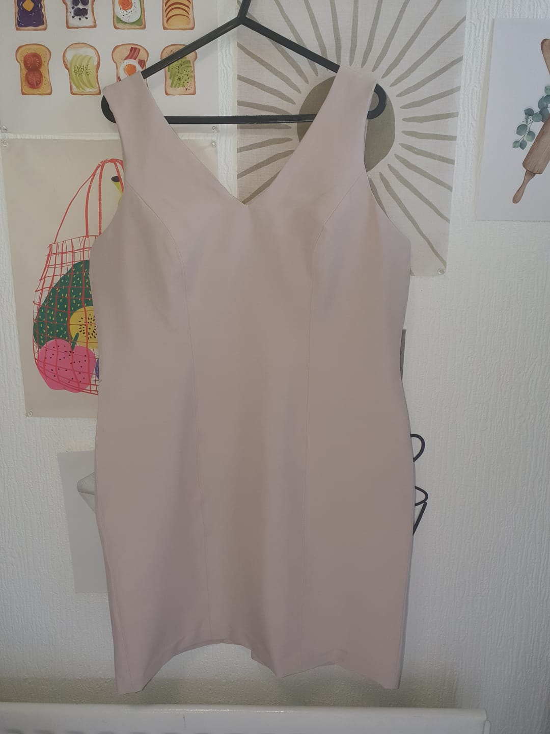 Customer photo review of 3 Metres, Stretch Bengaline 'BEIGE' -55" Wide