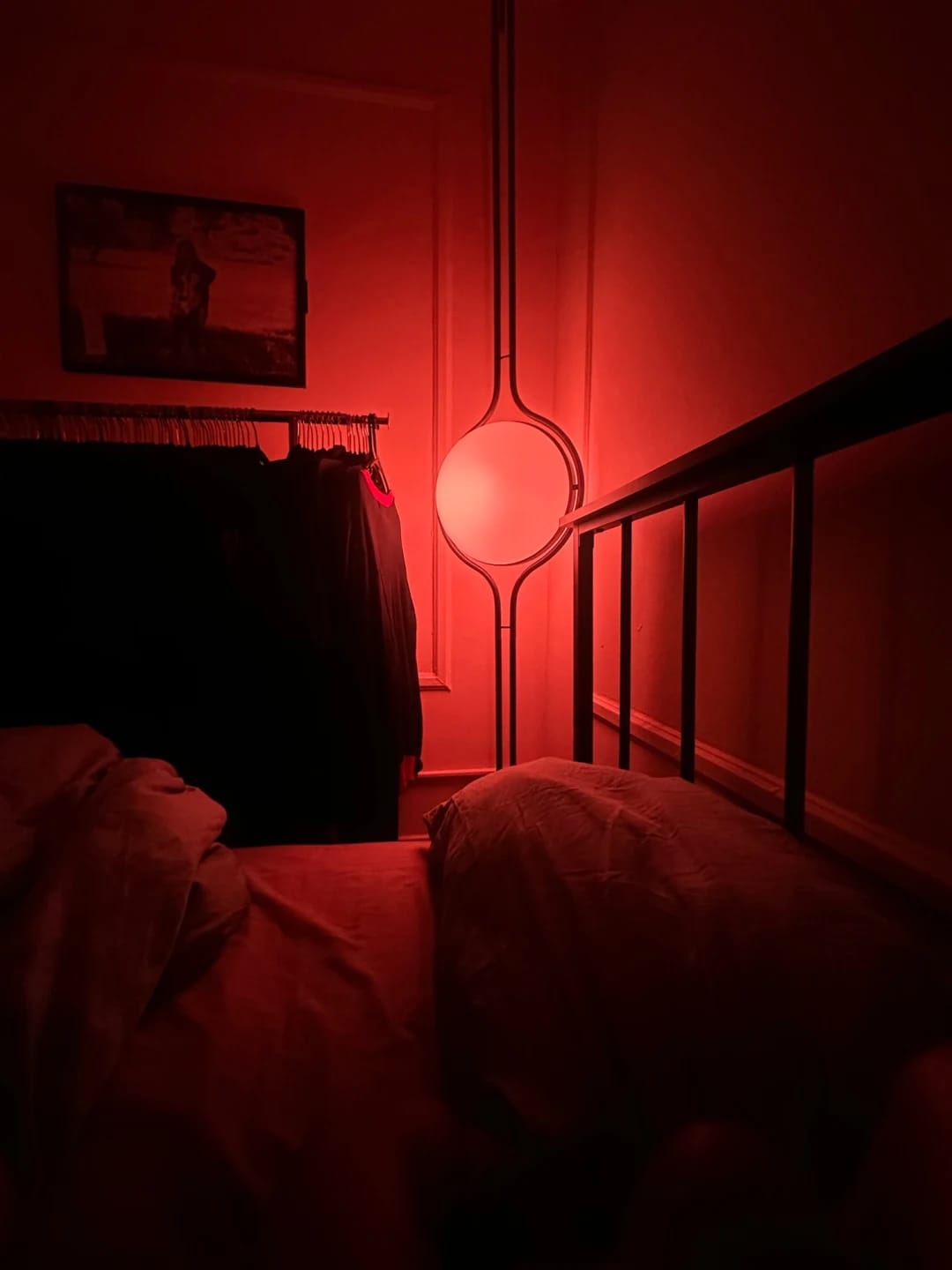 Customer photo review of Tension Pole Floor Lamp for Living Room, 250 to 280 cm