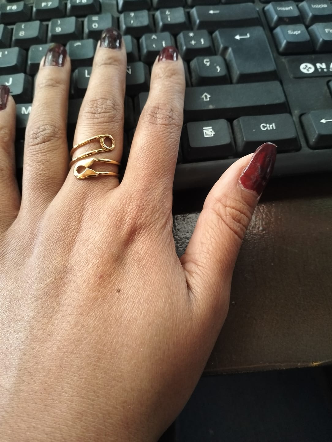 Customer photo review of Anillo Ajustable Clip