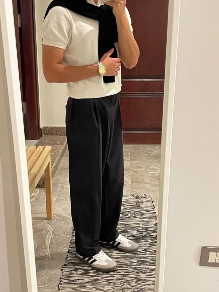 Customer photo review of Mallorca Linen Pantalon