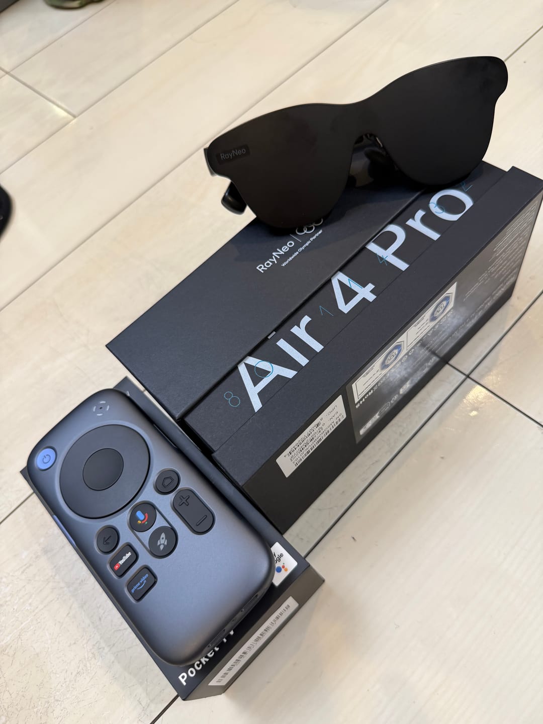 Customer photo review of RayNeo Pocket TVストリーミングボックス