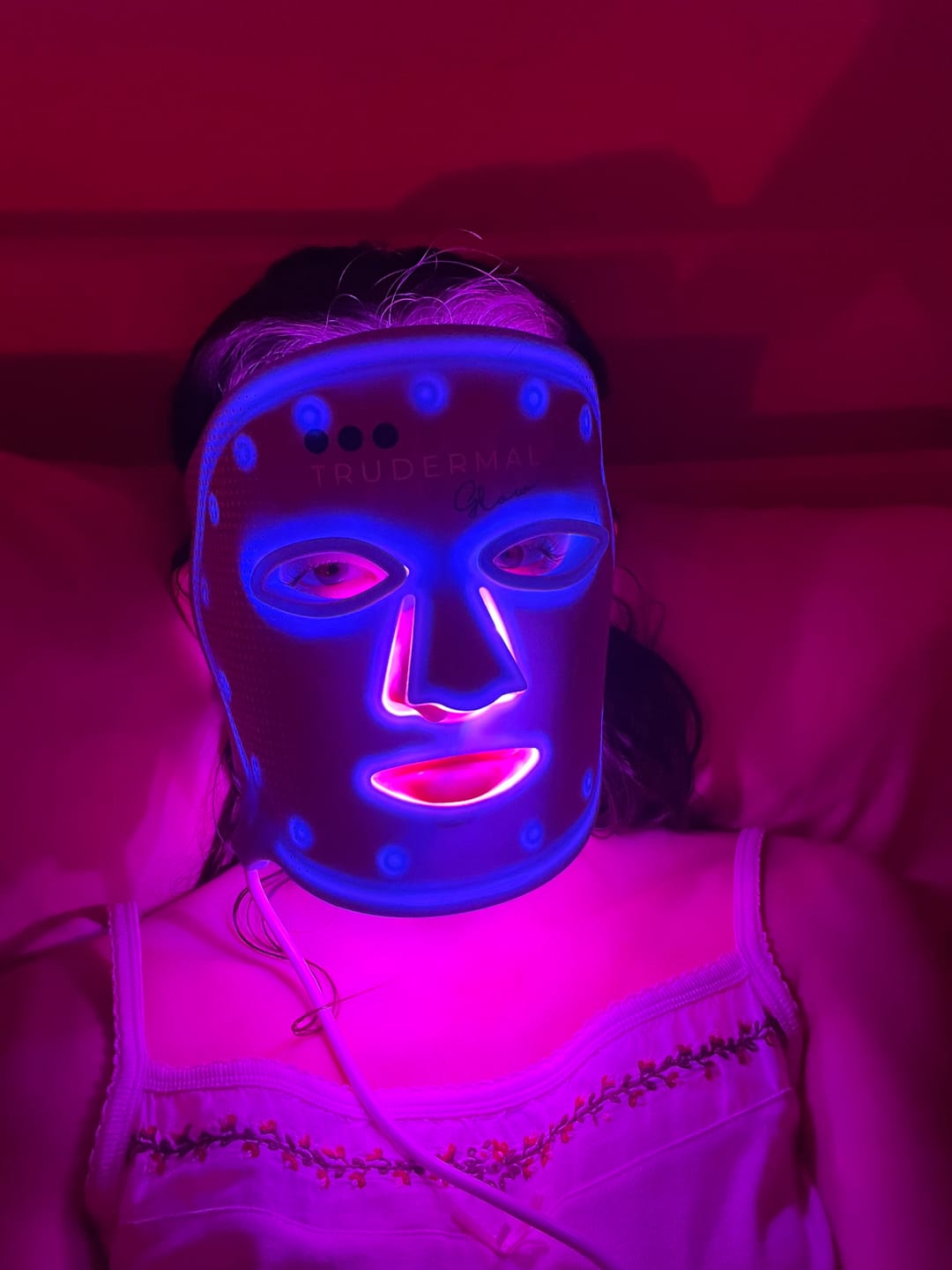 Customer photo review of Trudermal Glow LED Face