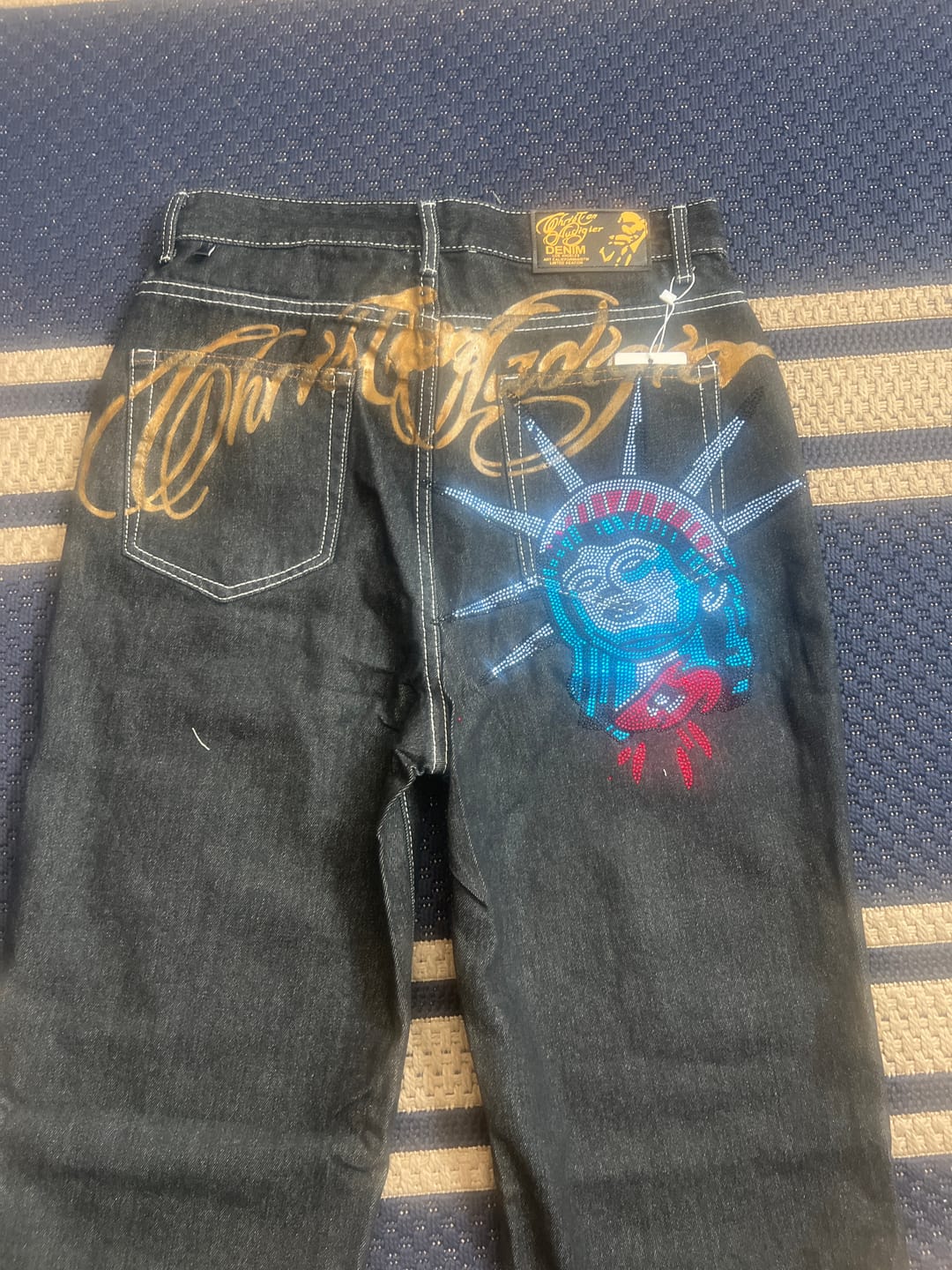 Customer photo review of Statue of liberty Jeans v2