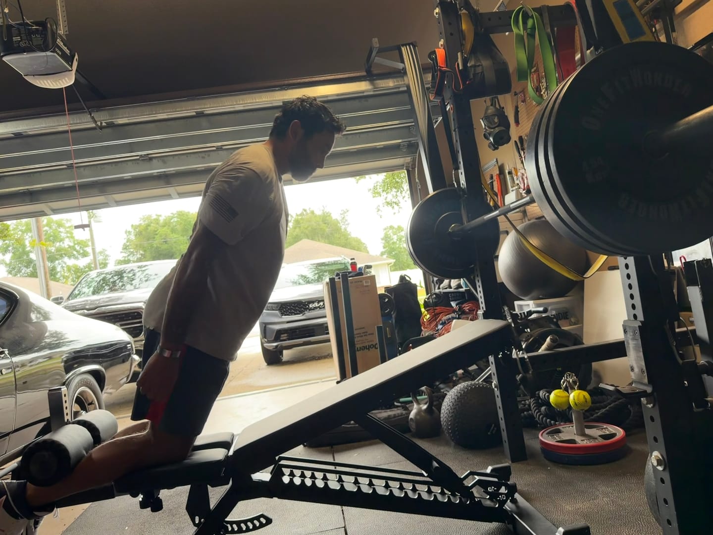 Customer photo review of APEX ADJUSTABLE BENCH