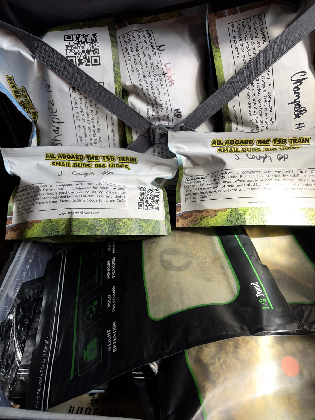 Customer photo review of Northern Lights THCA Flower