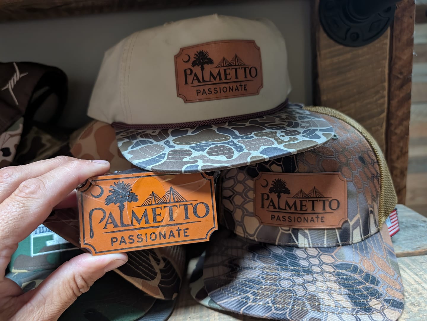 Customer photo review of Custom Leather Patches