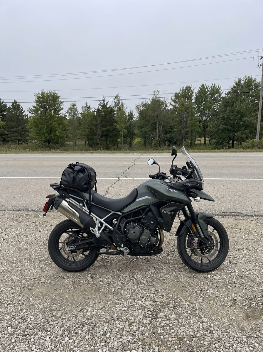 Customer photo review of 30L - Odyssey Adventure Touring Duffel Bag