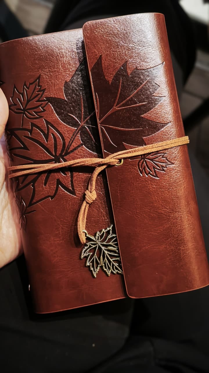 Customer photo review of Notebook Vintage Memora📜✒️