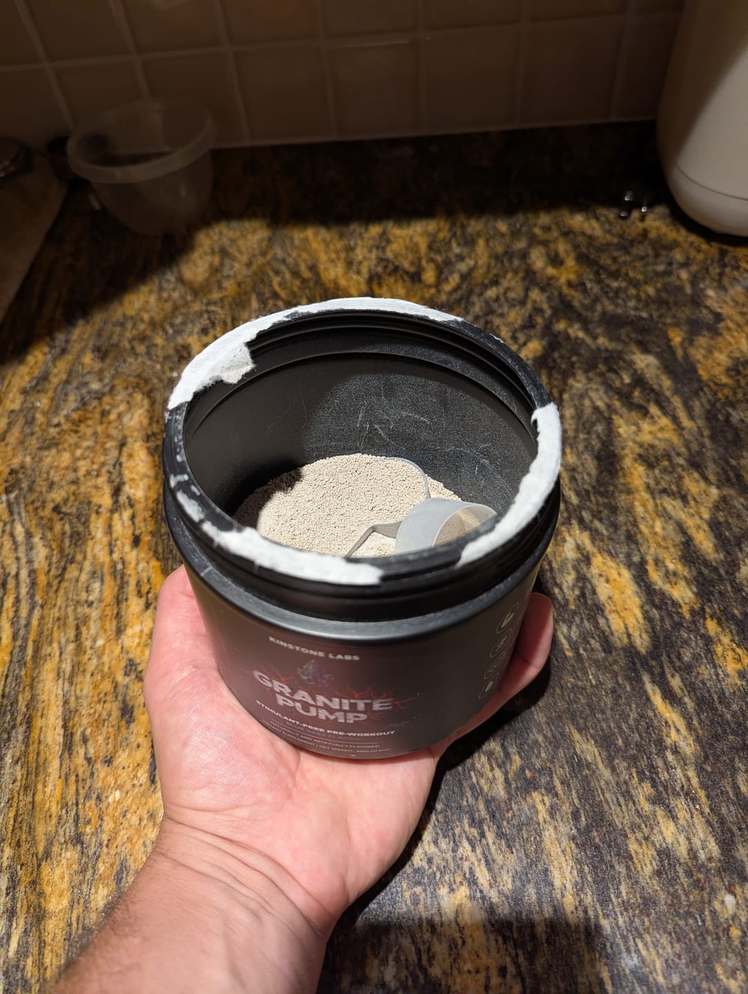 Customer photo review of Granite Pump Preworkout