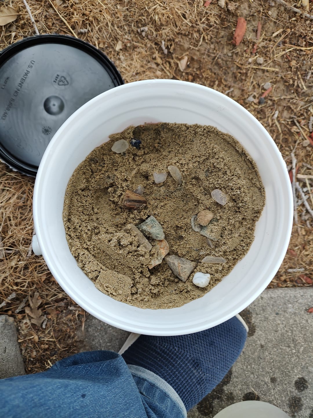 Customer photo review of Declan's Mining Bucket