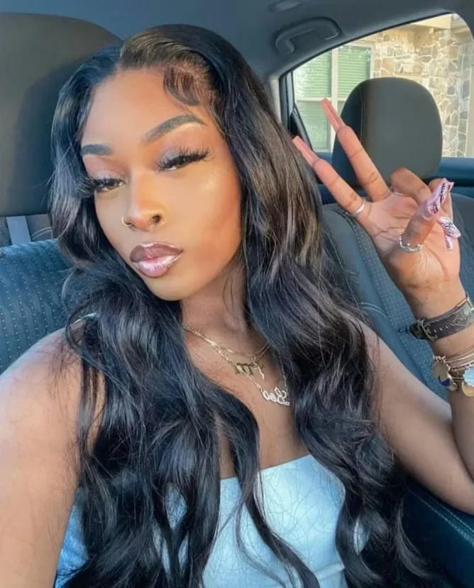 Customer photo review of Wave Goddess — Raw Peruvian 13x4/13x6 HD Lace Front Wig | Glueless, Wear & Go