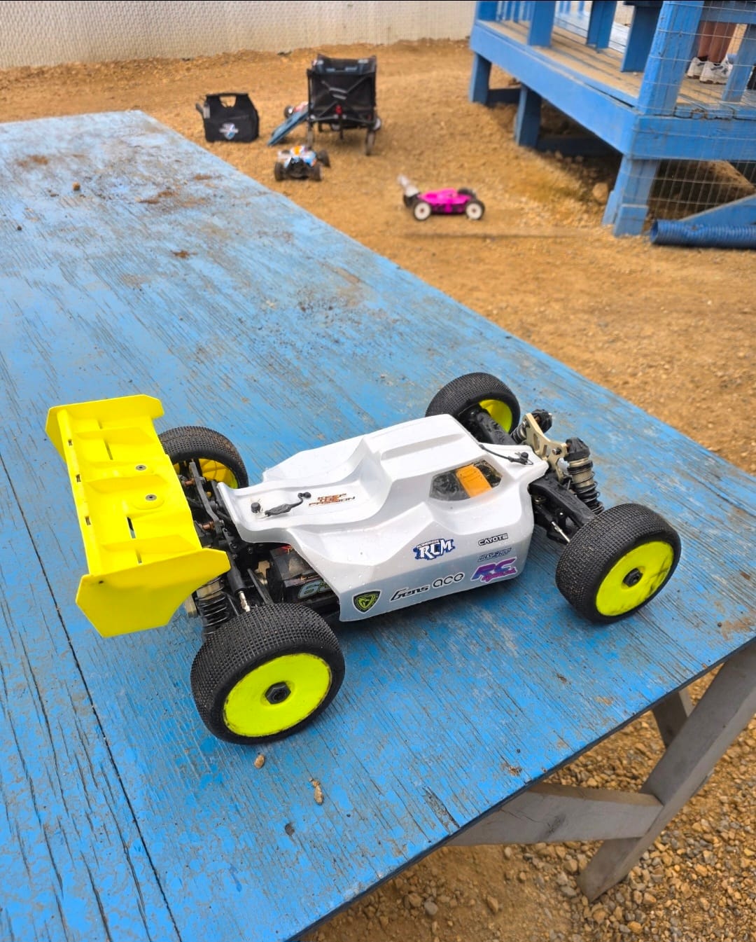 Customer photo review of Rear Center CVD Shaft for DSK Buggy