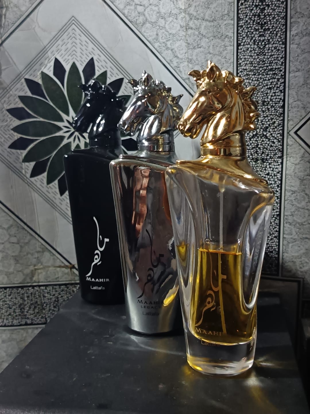 Customer photo review of Maahir Black Edition Lattafa Perfumes