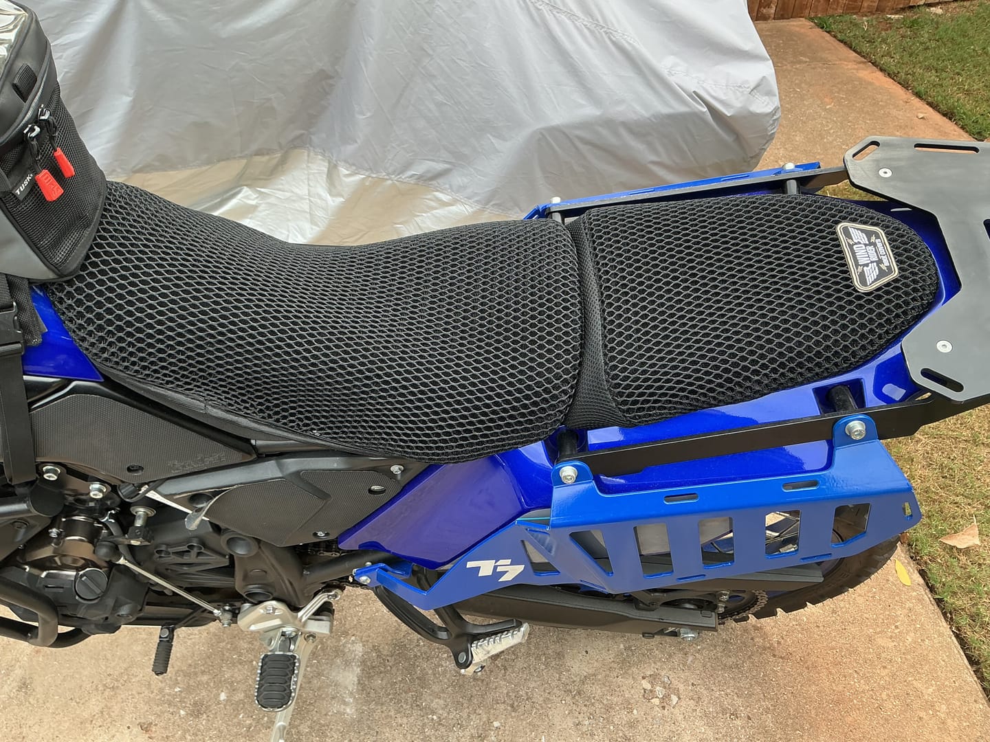 Customer photo review of Wind Rider Seat Cover