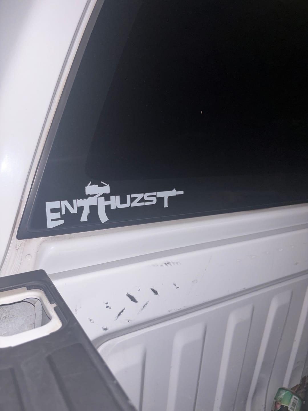 Customer photo review of LOCKED & LOADED DECAL