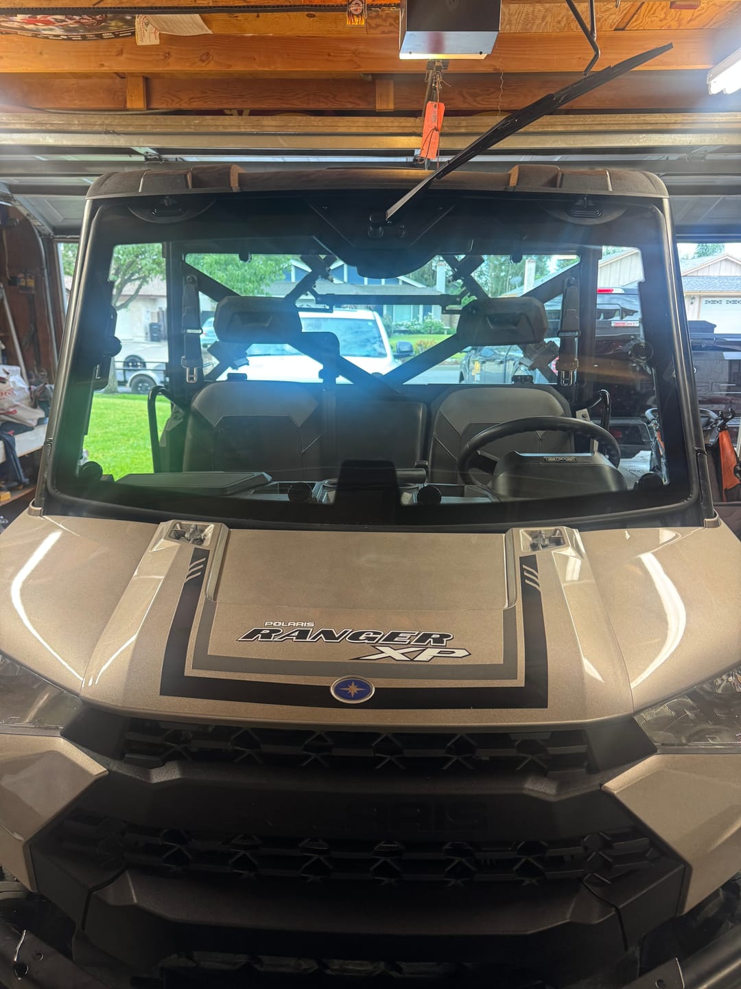 Customer photo review of Glass Tip-Out Windshield