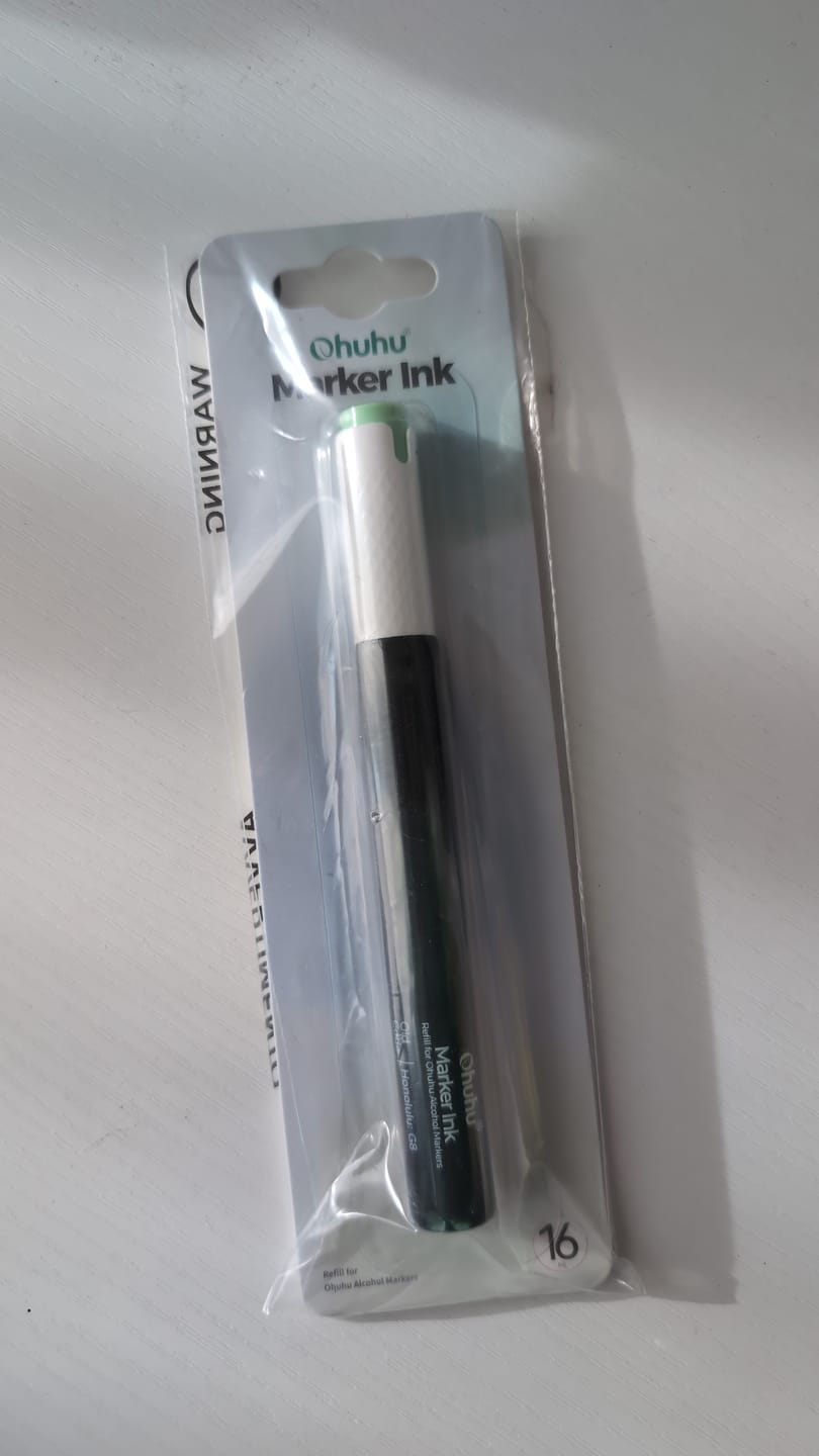 Customer photo review of Ohuhu Marker Ink G36 / G8 Refill for Alcohol marker