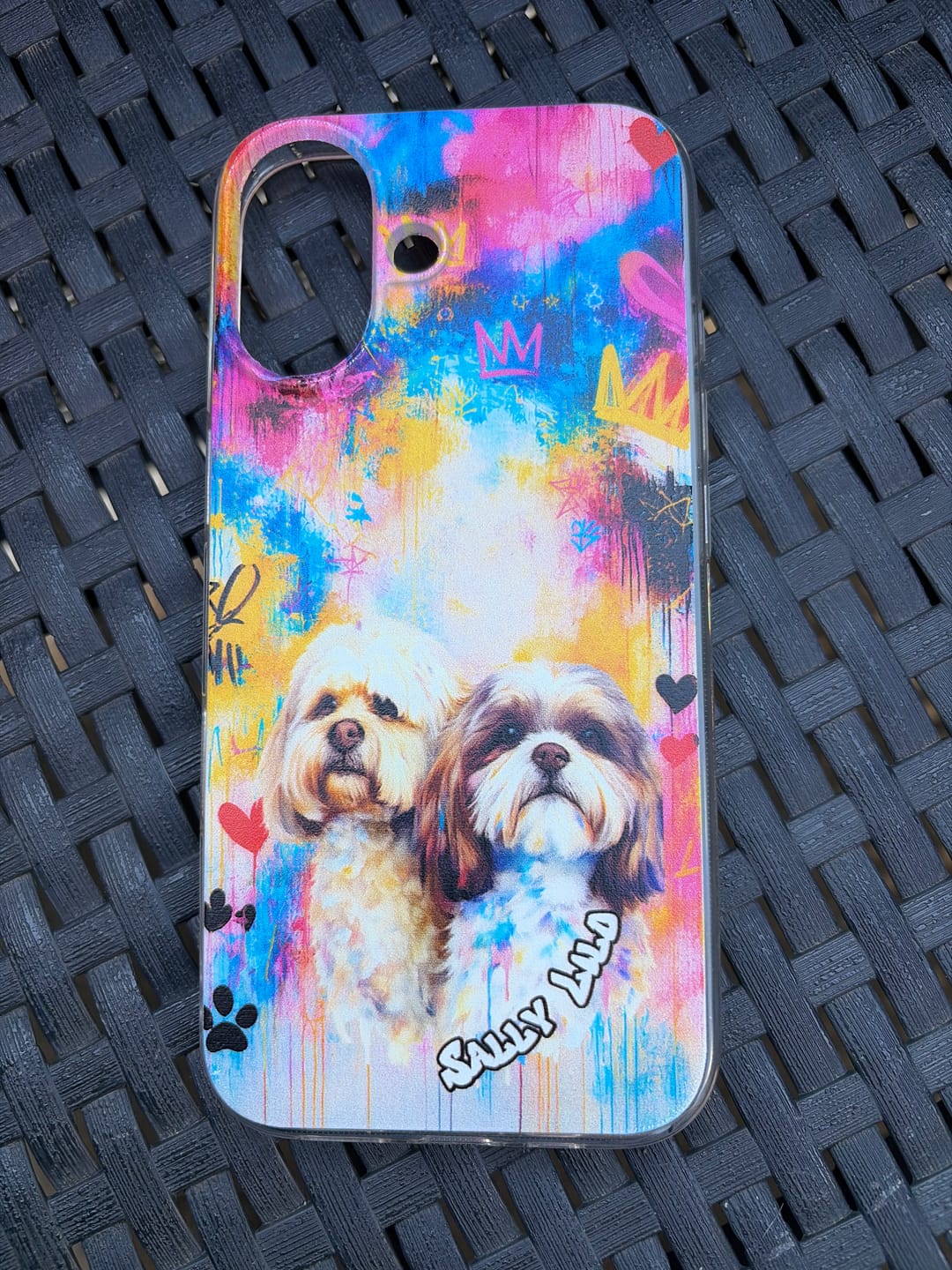 Customer photo review of Graffiti - Coque de téléphone personnalisée