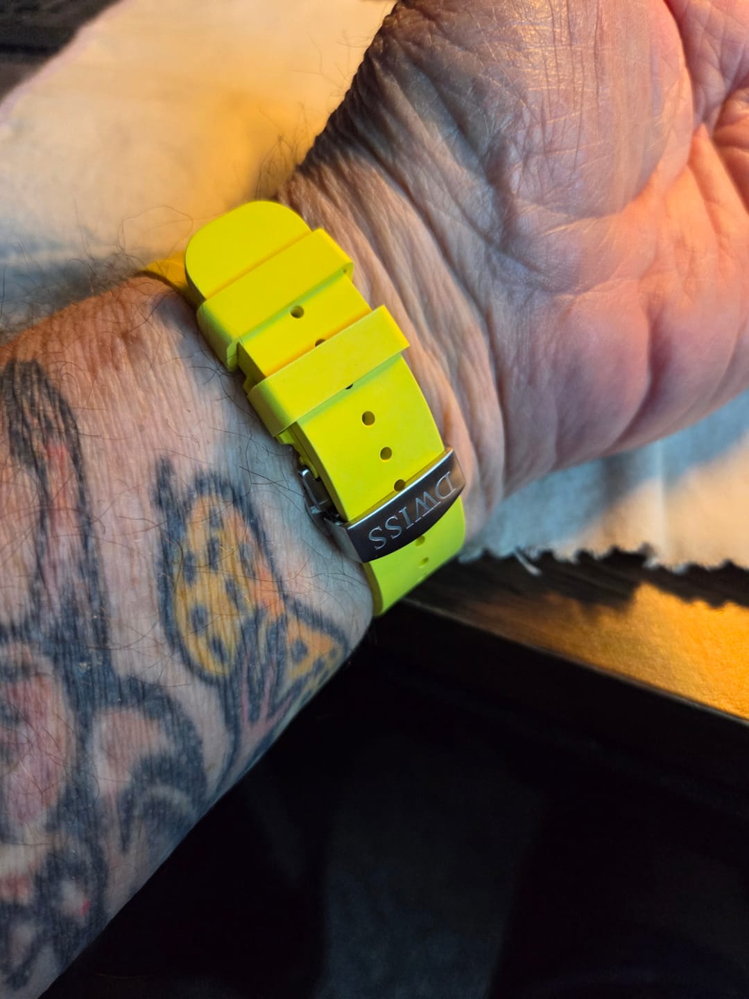 Customer photo review of M3 Collection FKM rubber straps