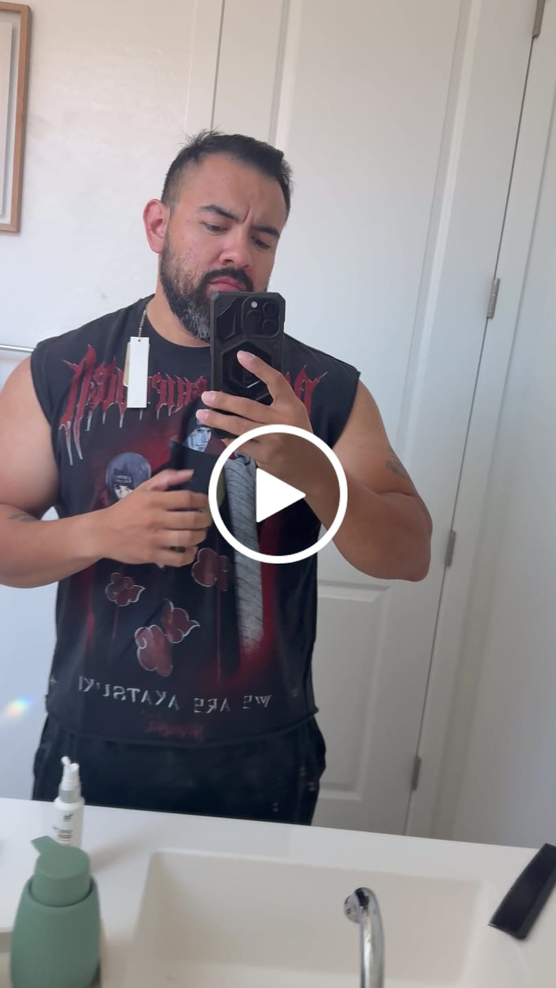 Customer video review of 3055 - Naruto Cut-Offs