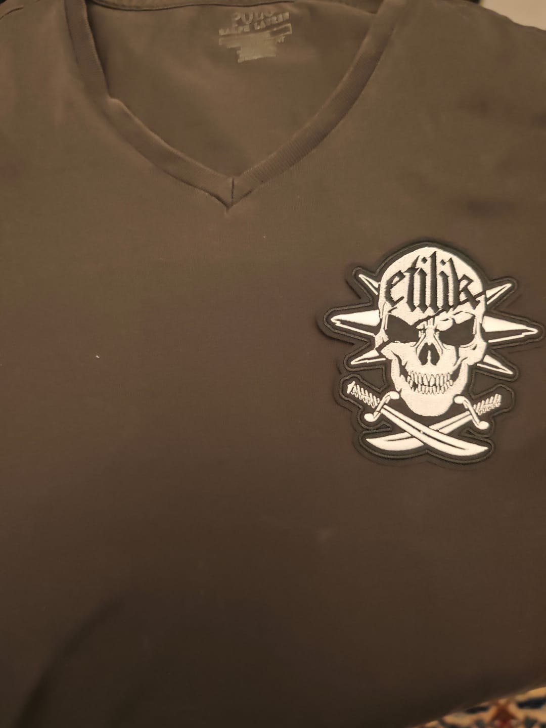 Customer photo review of Pirate Skull - Patch